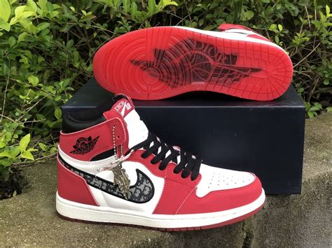 nike air jordan 1 dior chicago|Dior jordan 1 high sale.